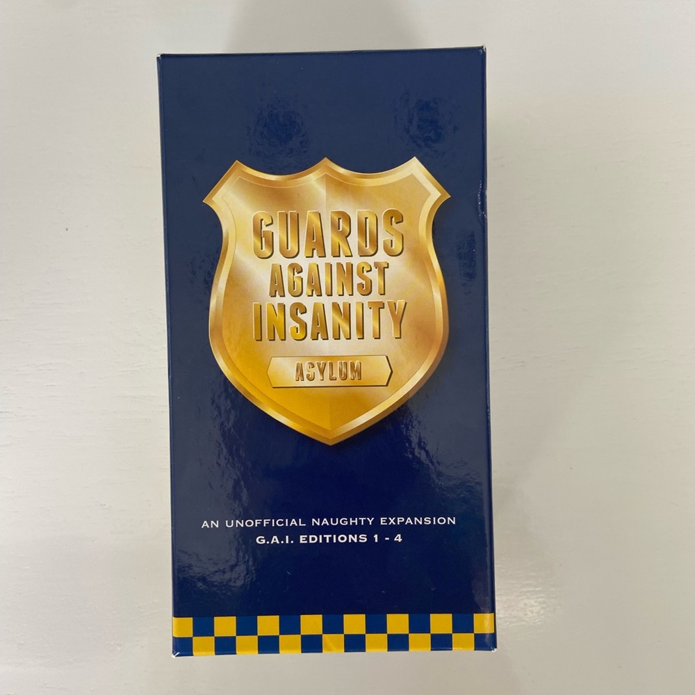 NEW Guards Against Insanity-Asylum Naughty Expansion pack